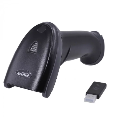 Беспроводной сканер штрих-кода MERTECH CL-2210 BLE Dongle P2D USB черный