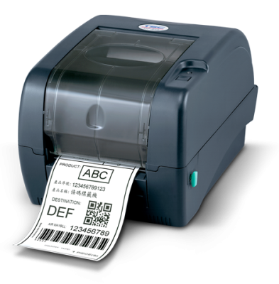 Принтер этикеток TSC TTP-345 PSU + отрезчик (полный отрез)