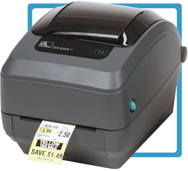 Принтер этикеток Zebra GK420T